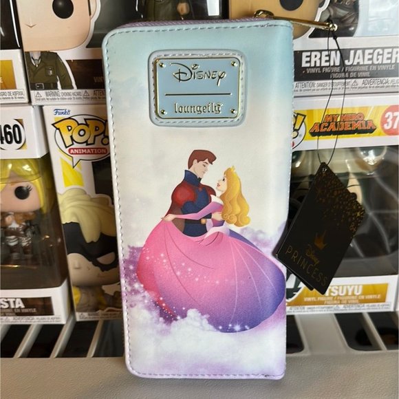 Loungefly Disney Princess Castle Series Sleeping Beauty Zip Around Wallet - Picture 7 of 7